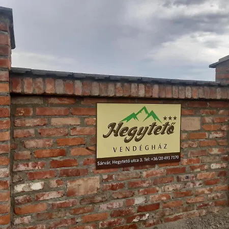 Hegyteto Vendeghaz Sarvar